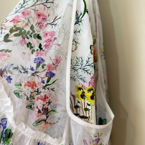 🎉 🥂 HOST PICK 🥂 🎉  CAMILLA CRYSTAL EMBELLISHED SILK-GEORGETTE CAMISOLE - Picture 8 of 15